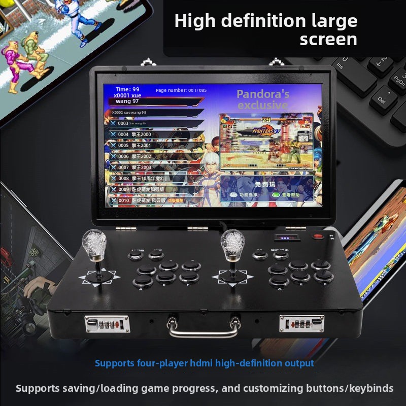 Without Battery  Pandora Arcad - Arcade Game Cabinet recensie en prijs