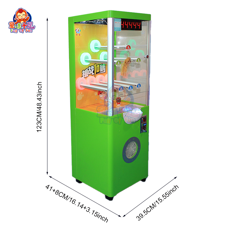 Coin Operated Ten Seconds Chal - Arcade Prize Vending Machine recensie en prijs