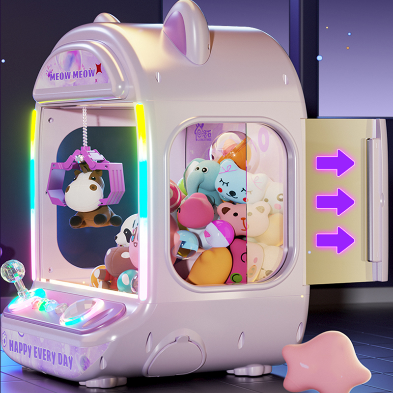 DIY Purple Automatic Doll Mach - Claw Crane Machine recensie en prijs