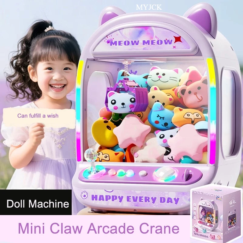 DIY Purple Automatic Doll Mach - Claw Crane Machine recensie en prijs