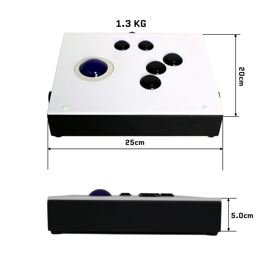 FightBox R6 USB  Sanwa button  - Trackball Controller Arcade recensie en prijs
