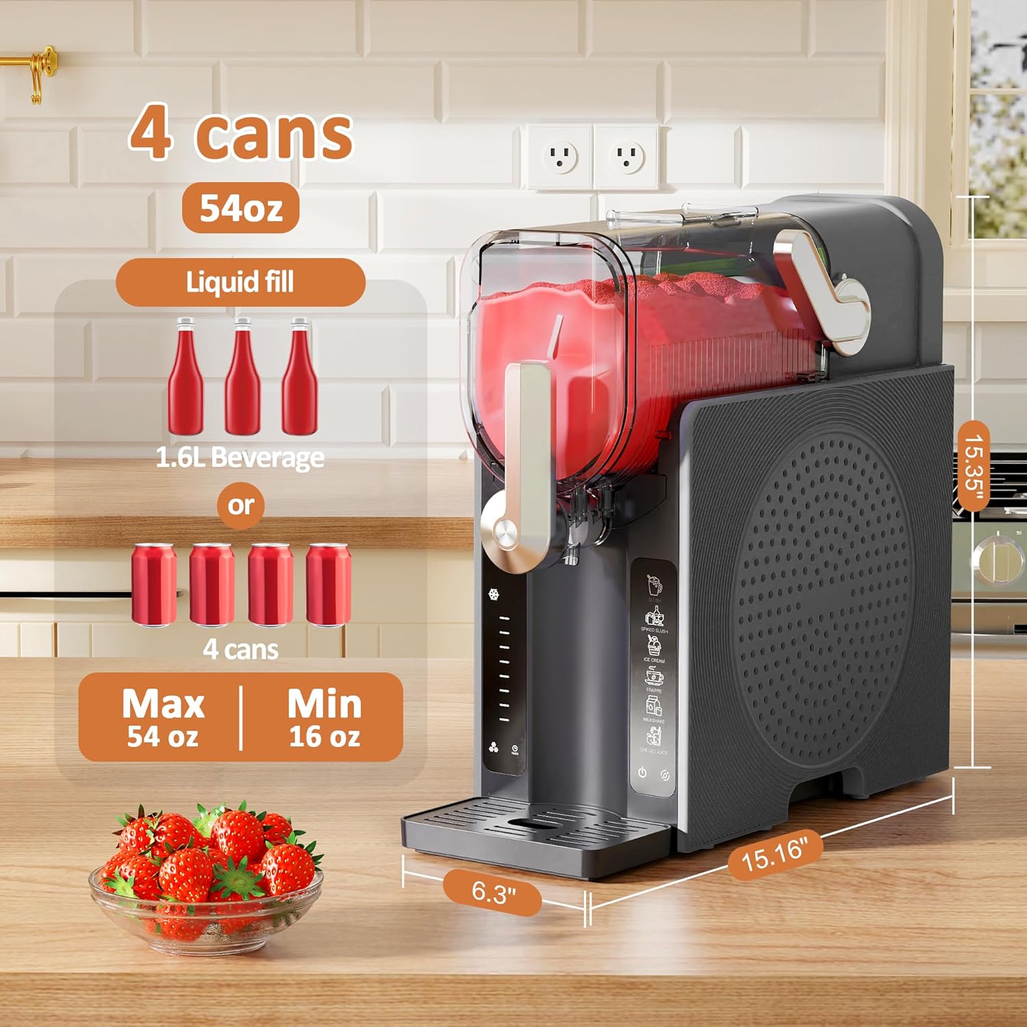 Slushie Machine for Home, Soft - Slushie Machine Vending recensie en prijs