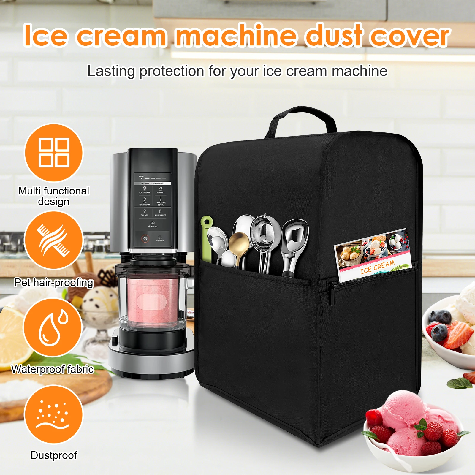 Waterproof Ice Cream Maker Pro - Slushie Machine Vending recensie en prijs