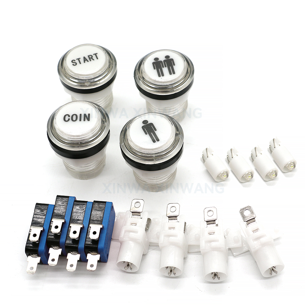 5V 12V Light Push Button 33mm  - Arcade Button Pcb recensie en prijs