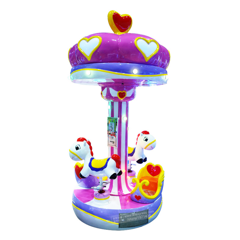 Electric Carousel Horse 3 Pers - Coin Operated Kiddie Ride recensie en prijs