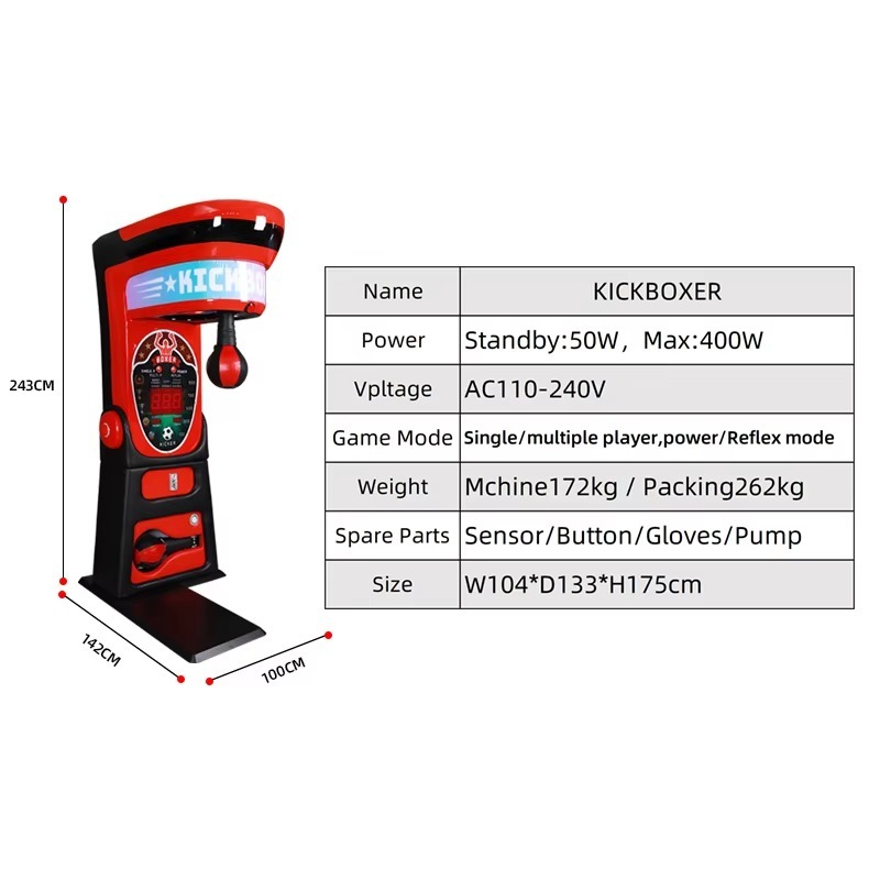 FL Wholesale New Kickboxer Coi - Arcade Games And Vending recensie en prijs