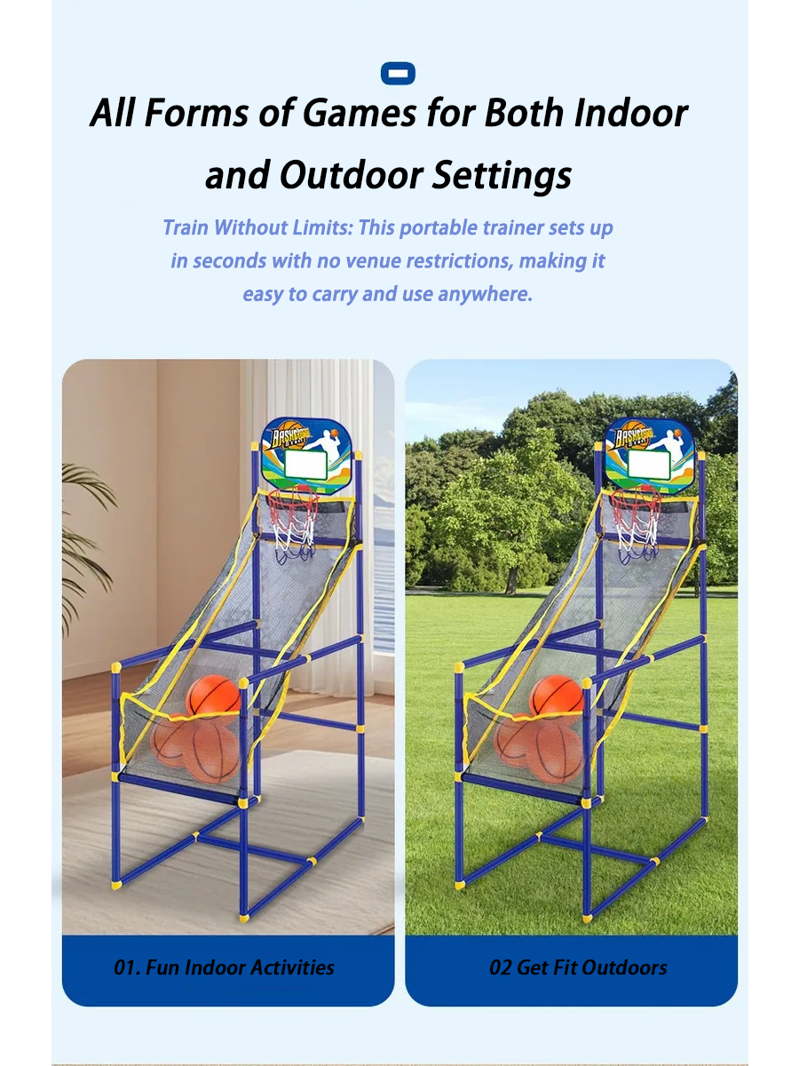Kids Indoor Basketball Hoop Se - Basketball Arcade Game recensie en prijs