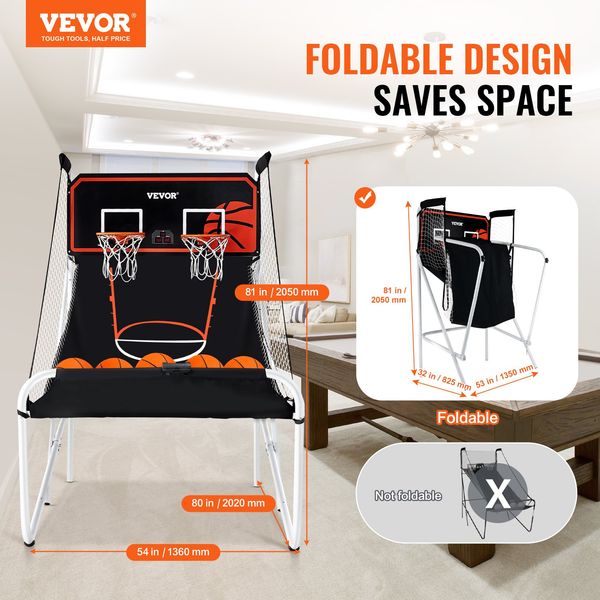 Foldable Basketball Arcade Gam - Basketball Arcade Game recensie en prijs